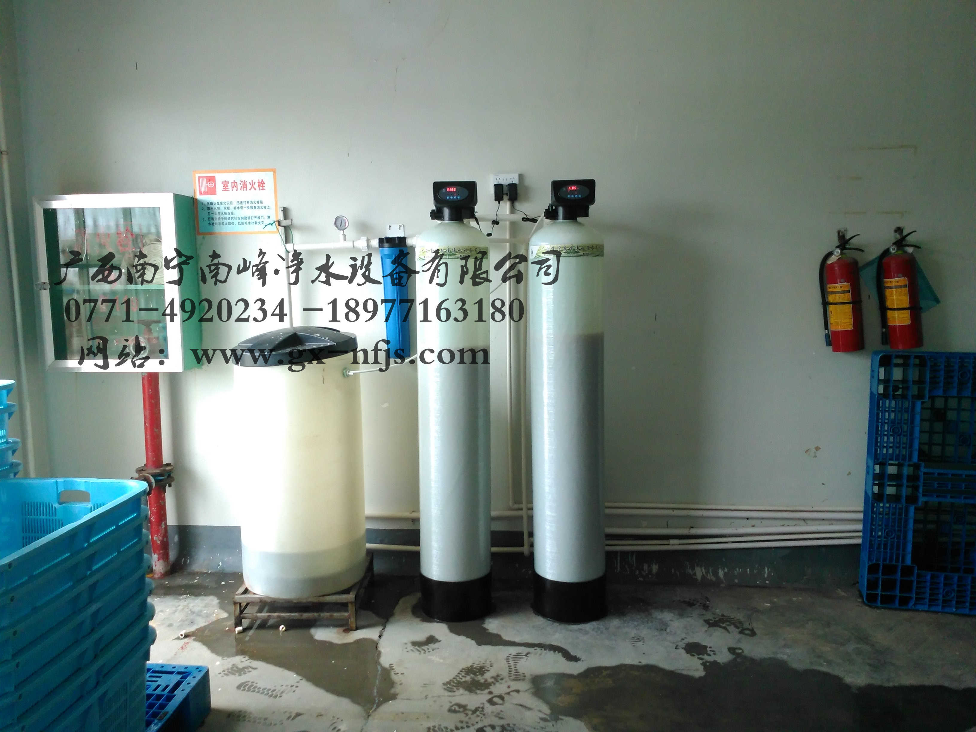 玉林市某食品廠鍋爐軟水設備-案例展示