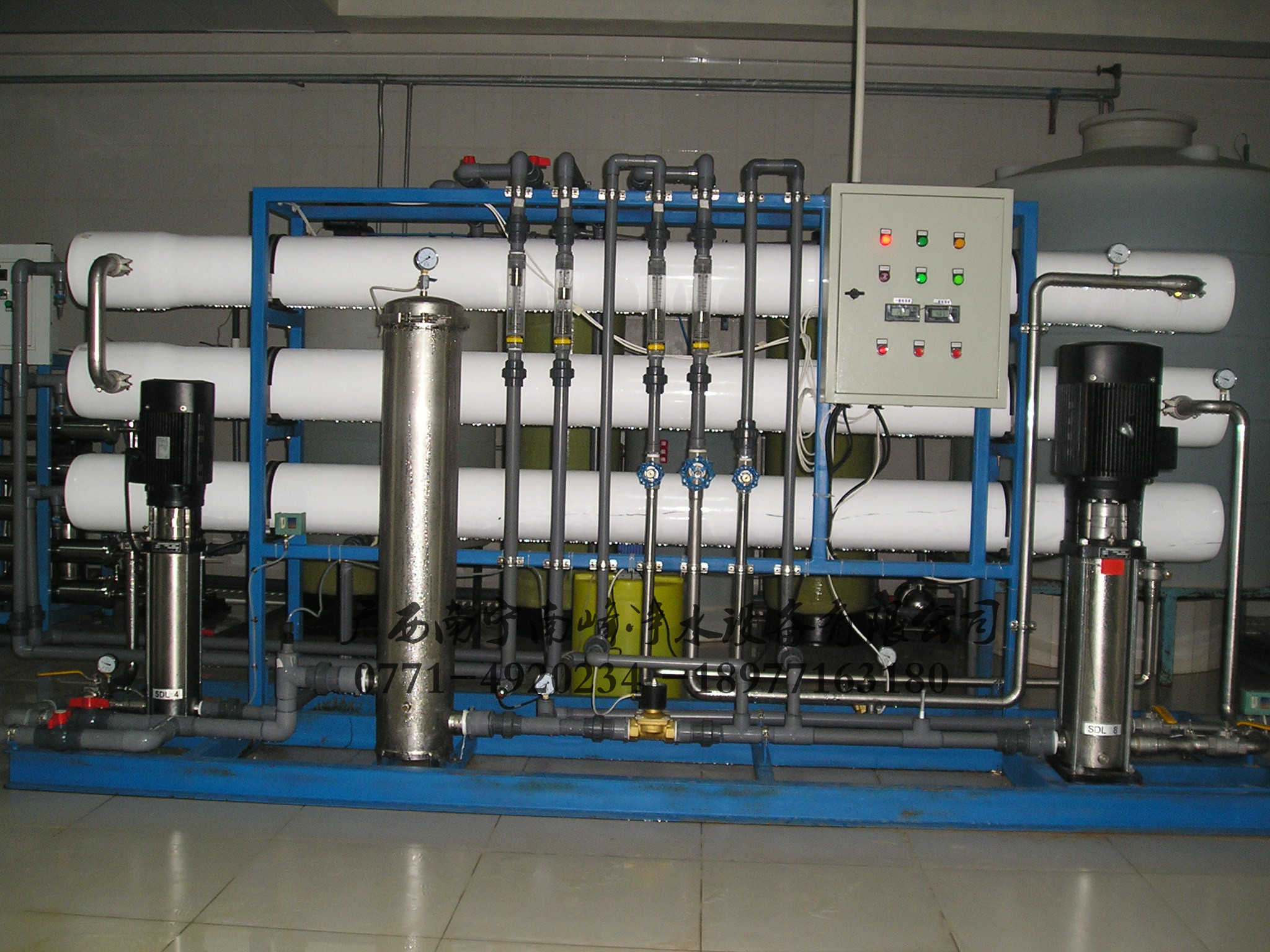 北海市某電子廠中央直飲水系統-案例展示