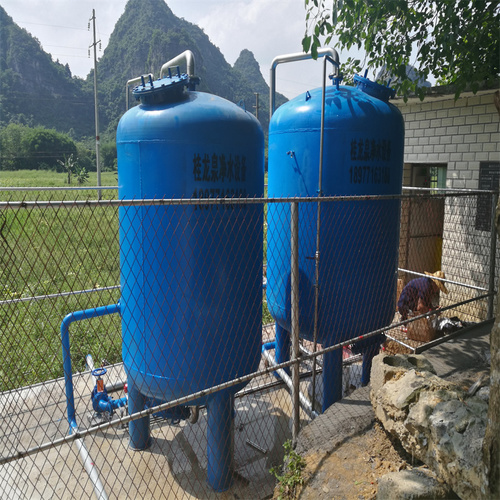 農村人飲工程組合式壓力凈水器25m3/h